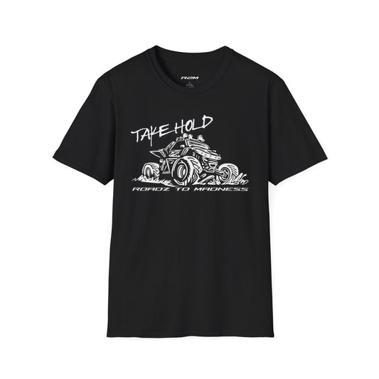 Men's T-Shirt with SXS, R2M, Take Hold Design