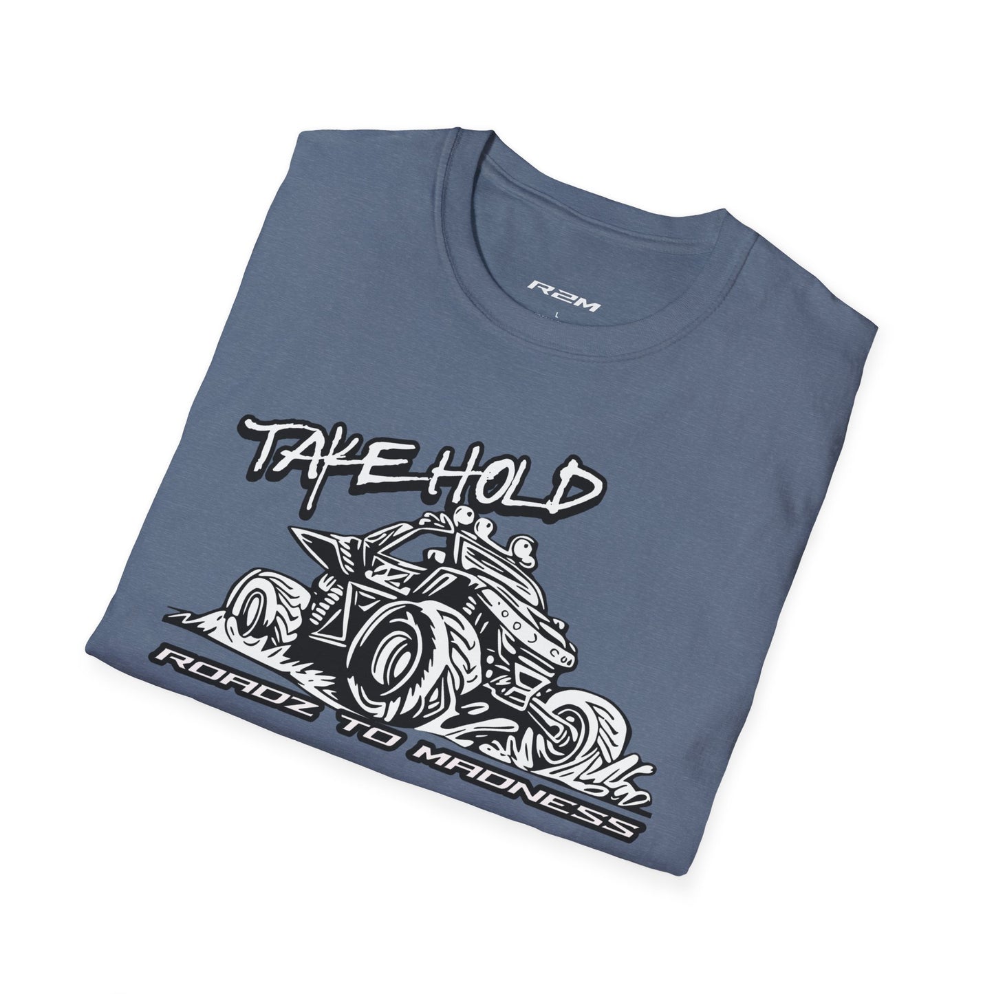 Men's T-Shirt with SXS, R2M, Take Hold Design