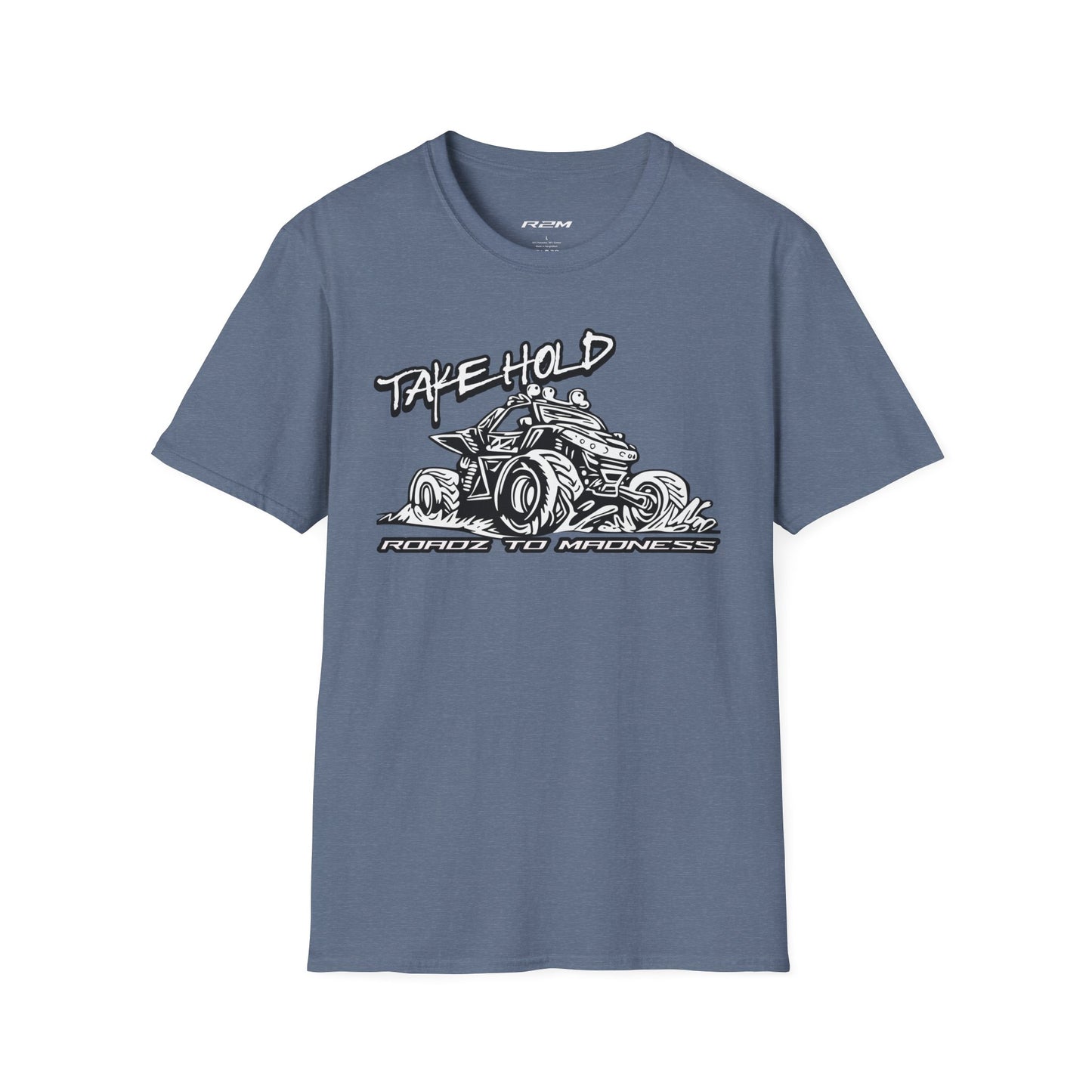 Men's T-Shirt with SXS, R2M, Take Hold Design