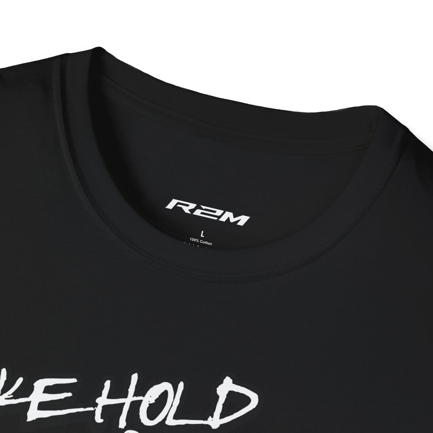 Men's T-Shirt with SXS, R2M, Take Hold Design