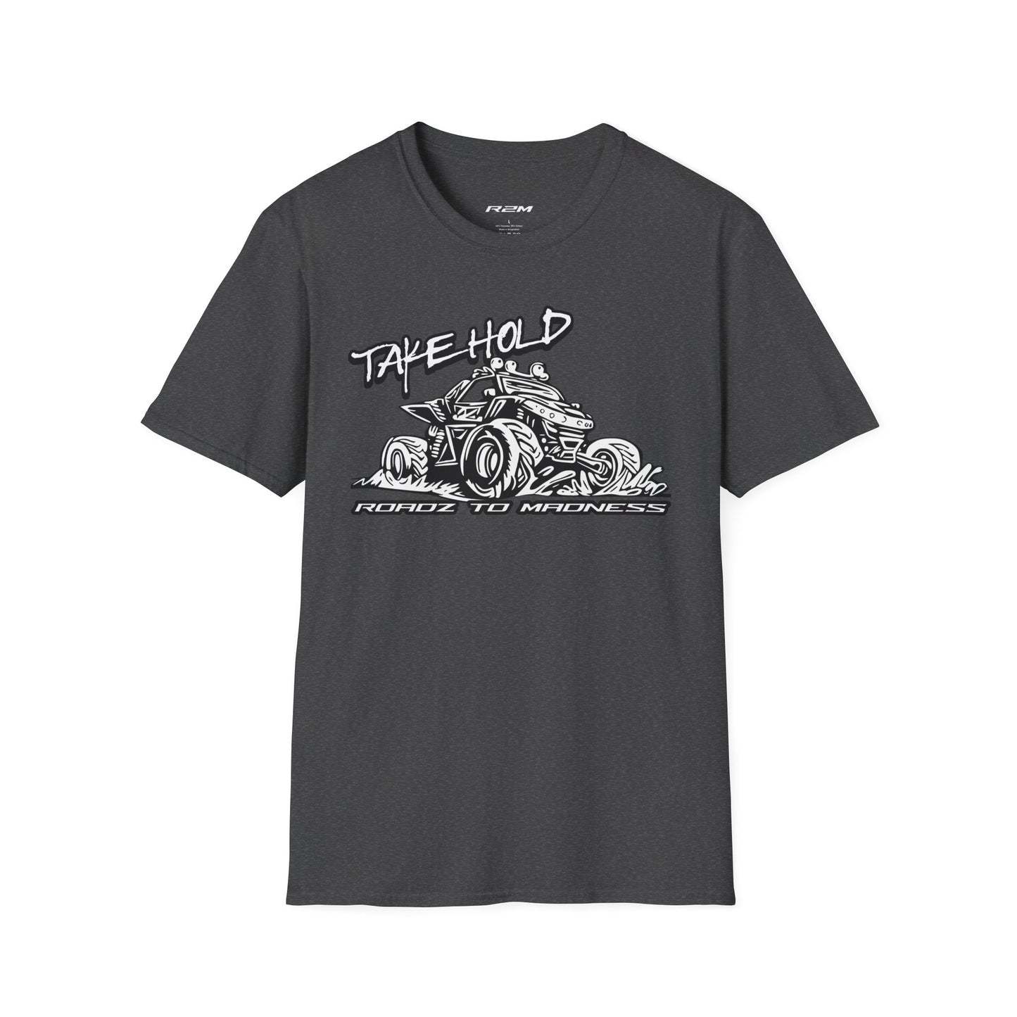 Men's T-Shirt with SXS, R2M, Take Hold Design