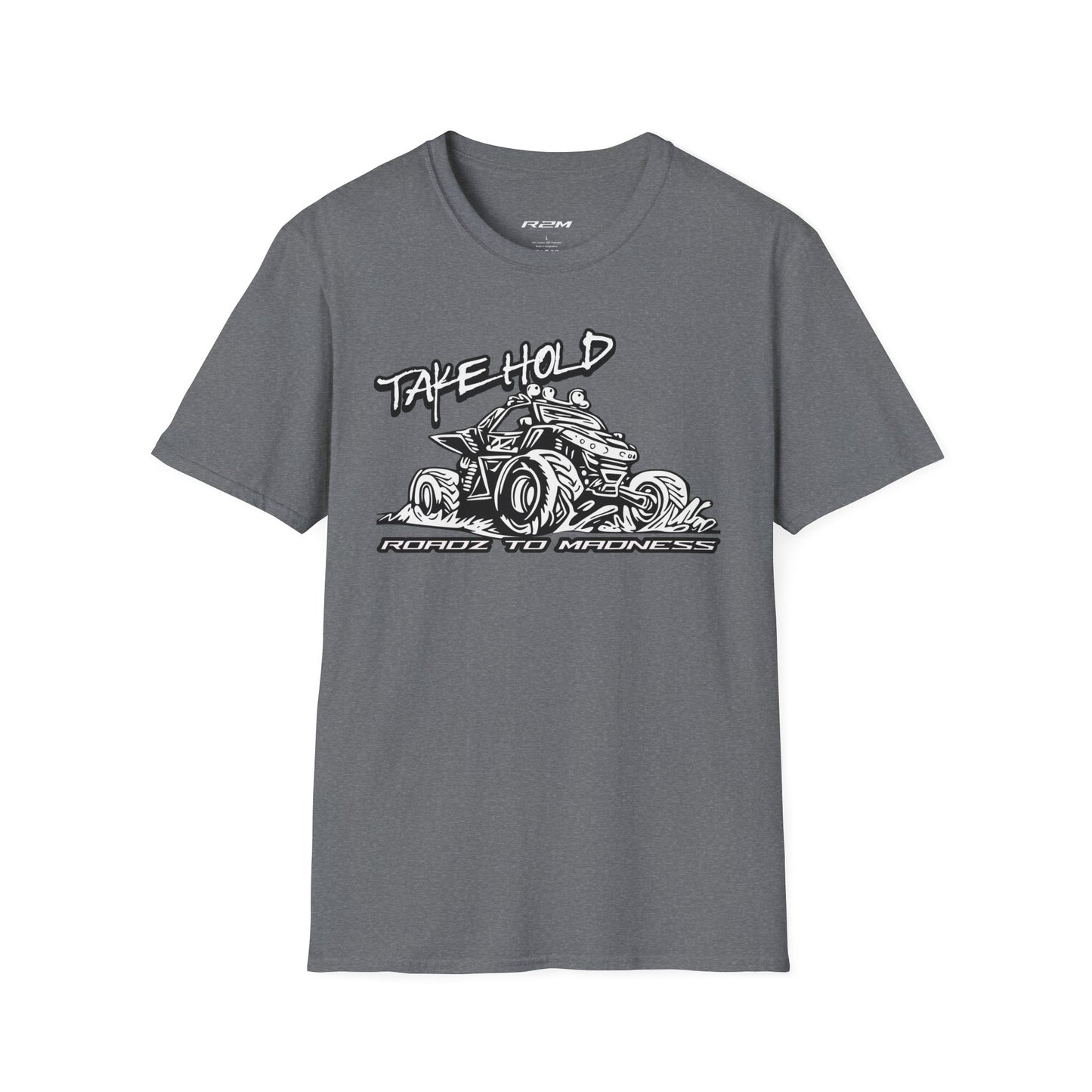 Men's T-Shirt with SXS, R2M, Take Hold Design