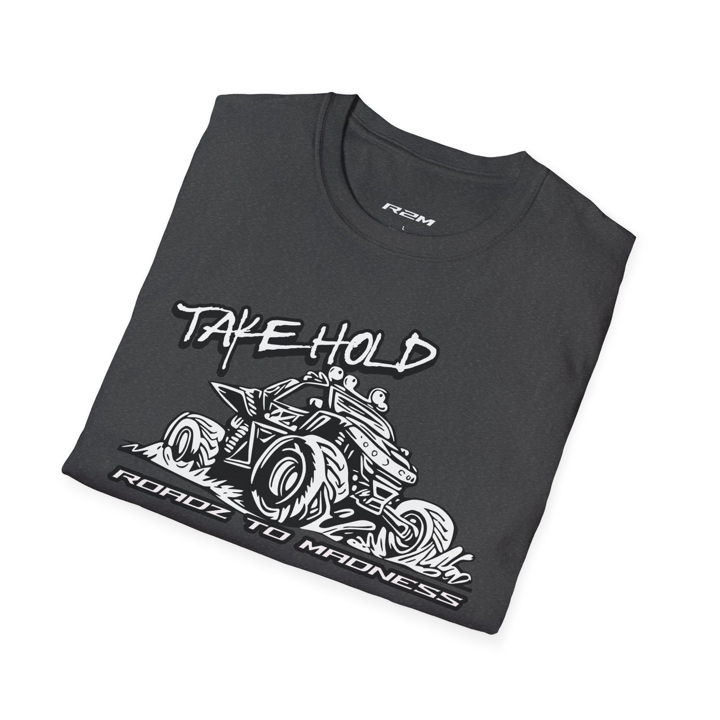 Men's T-Shirt with SXS, R2M, Take Hold Design