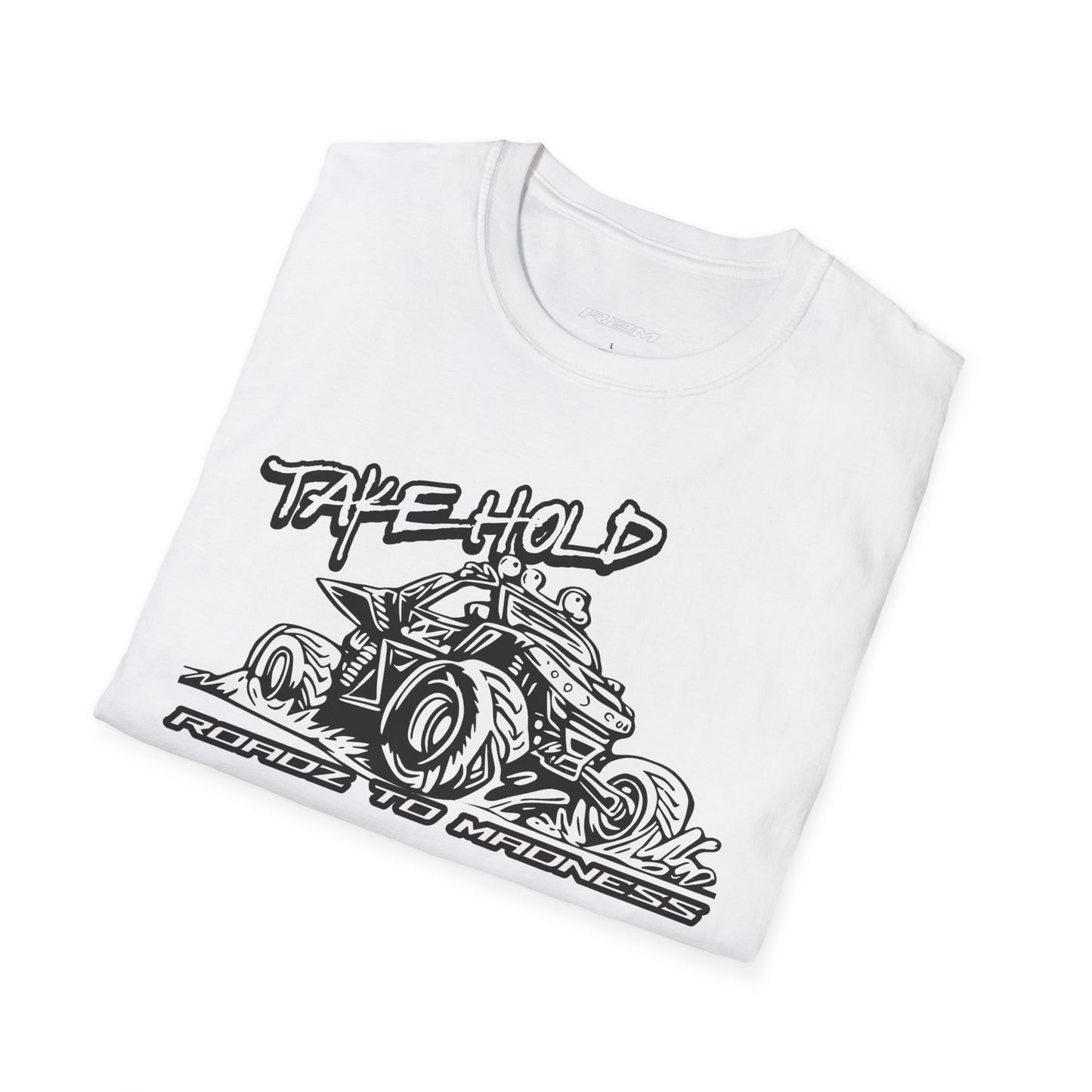 Men's T-Shirt with SXS, R2M, Take Hold Design
