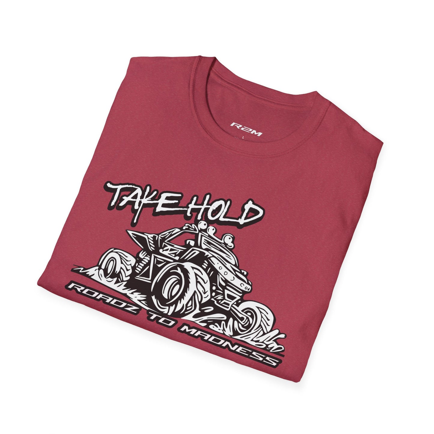 Men's T-Shirt with SXS, R2M, Take Hold Design