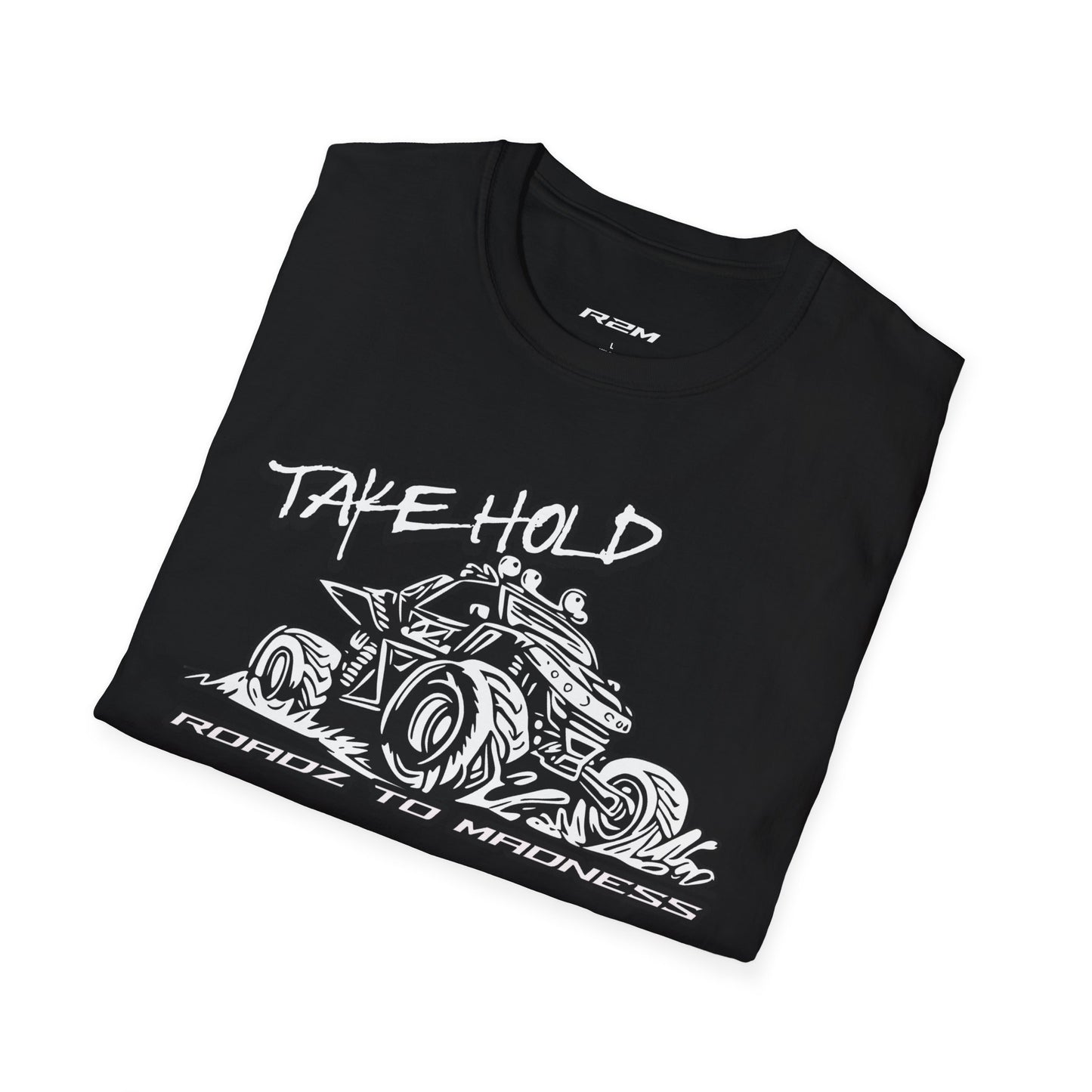 Men's T-Shirt with SXS, R2M, Take Hold Design