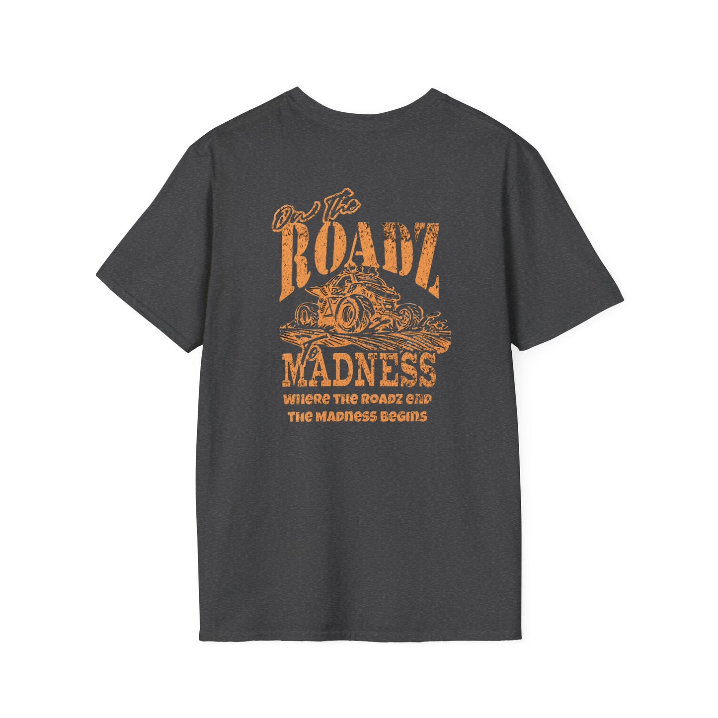 “Roadz to Madness Graphic Tee | Off-Road Adventure Shirt | Unisex Soft Cotton T-Shirt”