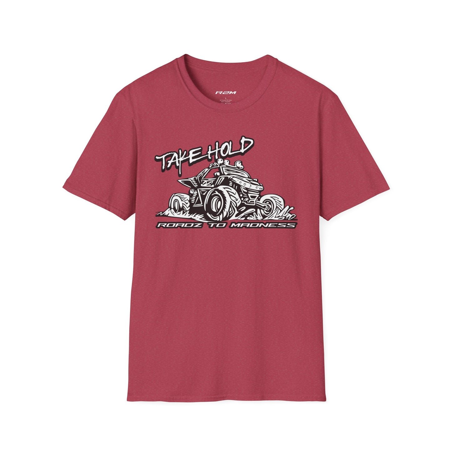 Men's T-Shirt with SXS, R2M, Take Hold Design